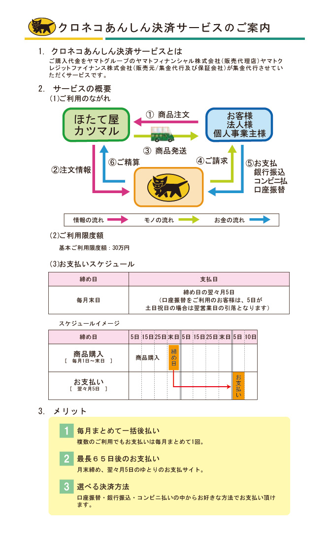 クロネコあんしん決済サービス